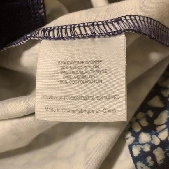 TORY BURCH NWOT Peninsula Tribal Geometric Dress in Blue - Picture 10 of 12